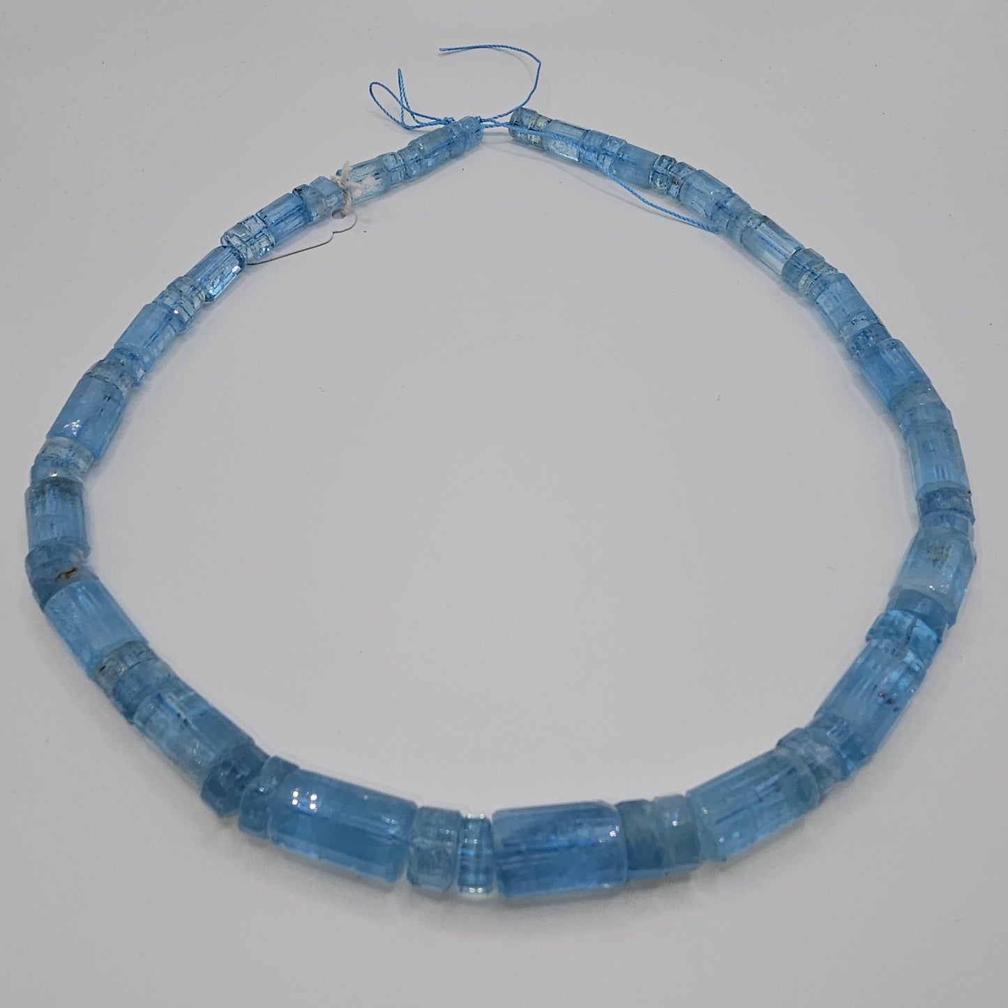 Aquamarin-Kette Stäbchen